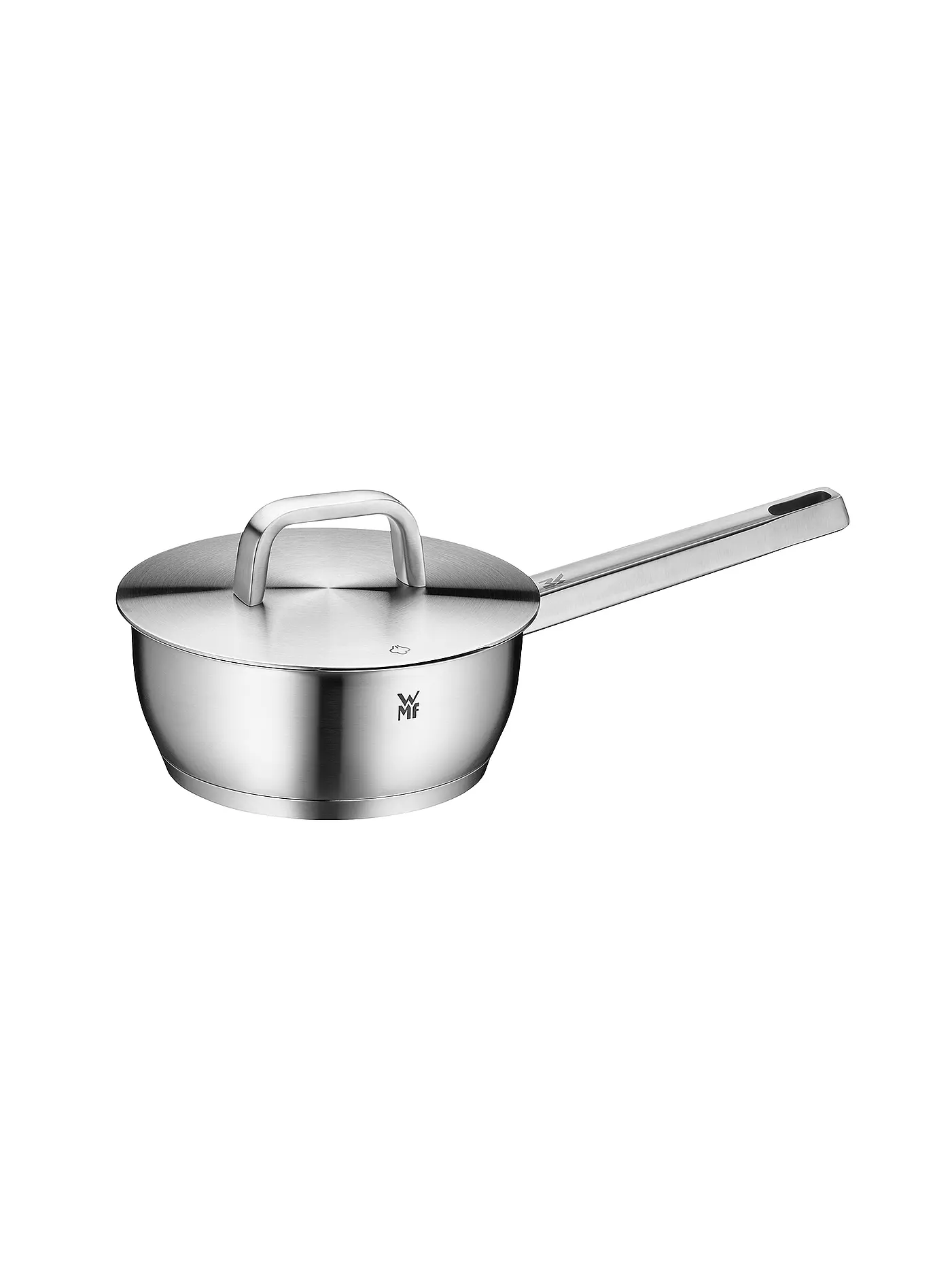 WMF | Stielkasserolle mit Deckel 18cm Iconic Cromargan | 